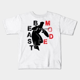 Beast mode unlock Kids T-Shirt